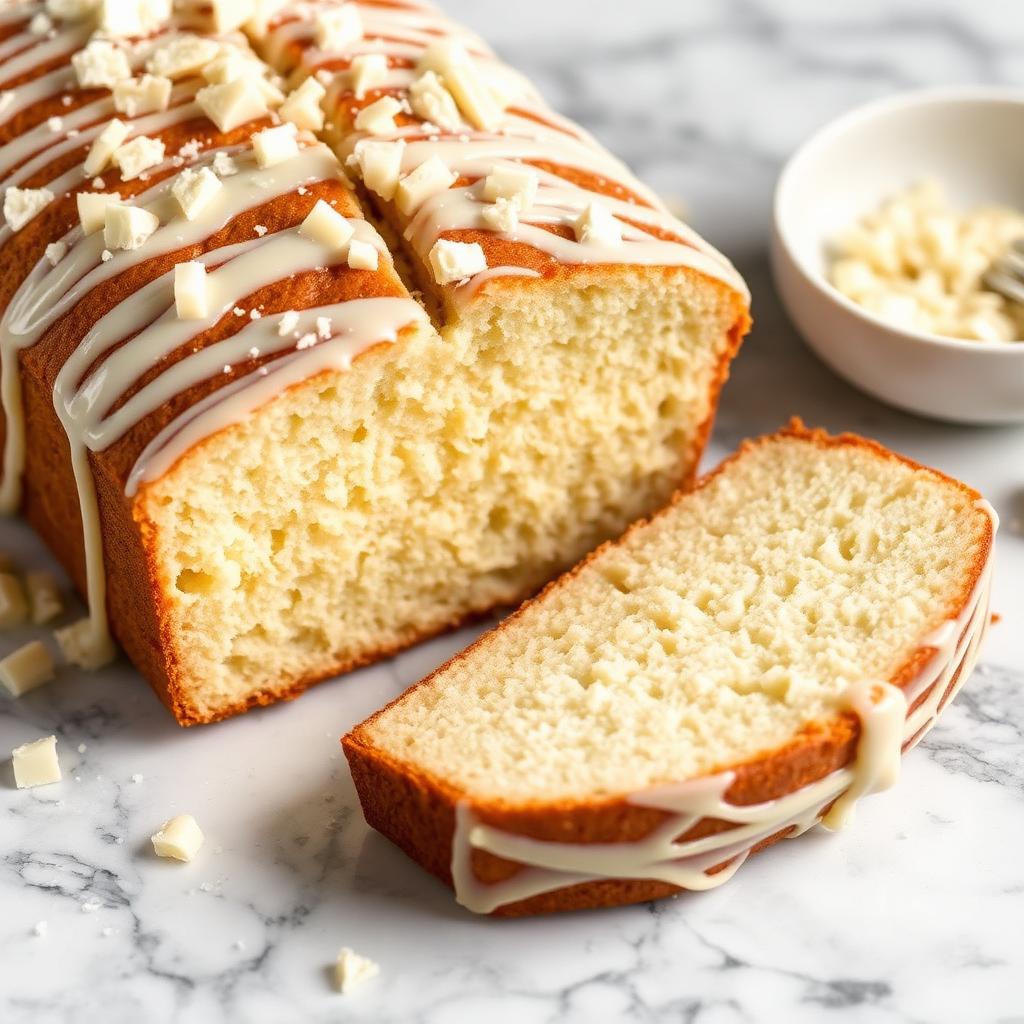 White Chocolate Pound Cake