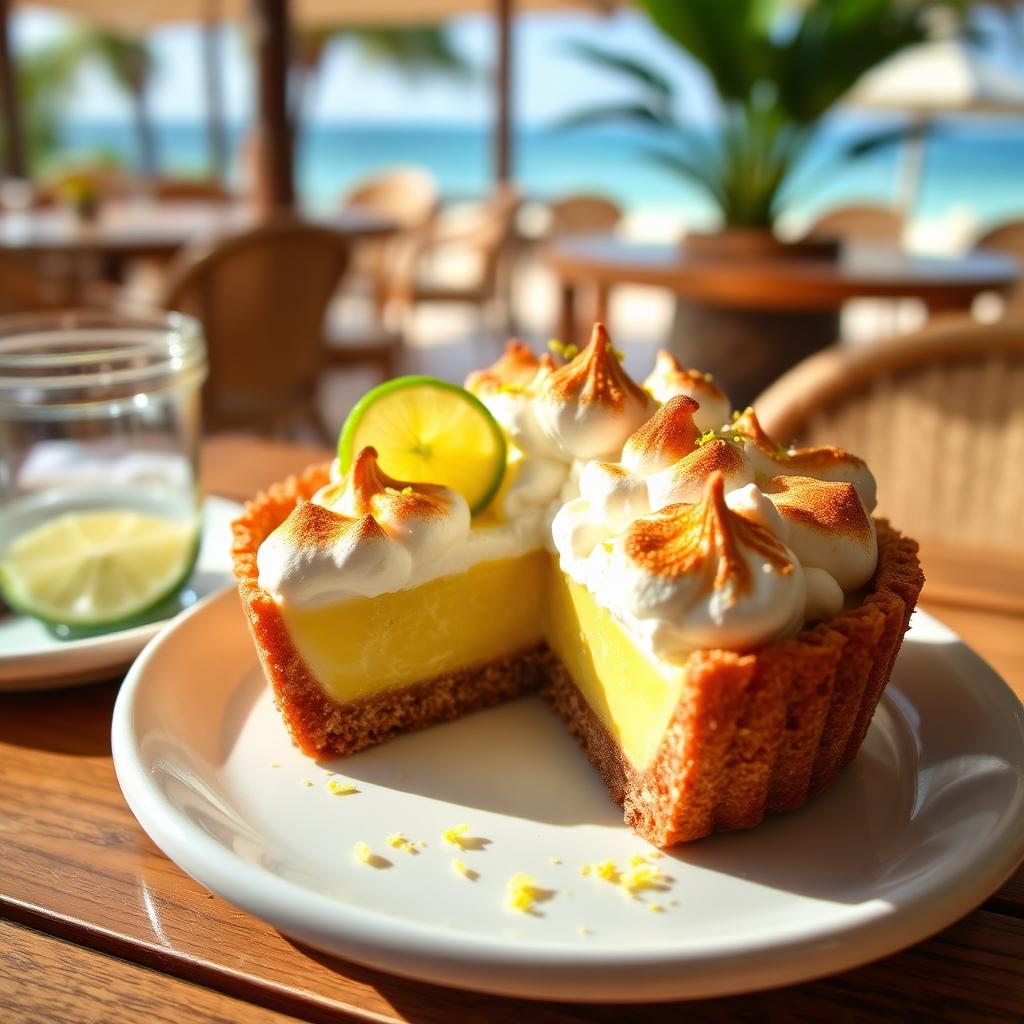 Key Lime Meringue Tart